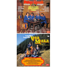 CD-Kopie von Vinyl: Peter Zinsli und sini Churer Ländlerfründa mit Kapelle Via Mala