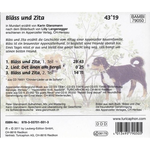 CD Bläss und Zita - Karin Glanzmann