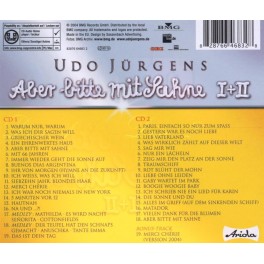 CD aber bitte mit Sahne Jubliläums-Edition - Udo Jürgens Doppel-CD