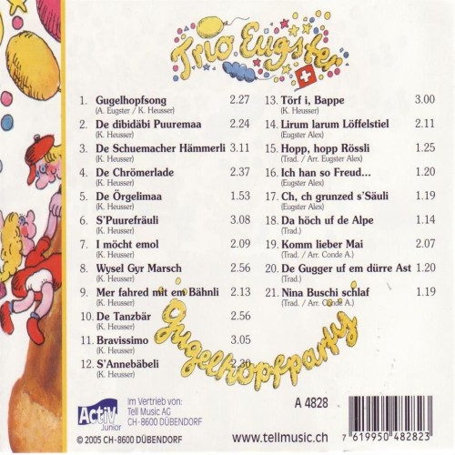 CD Gugelhopfparty - Trio Eugster