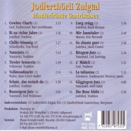 CD Häb Sorg derzue - Jodlerchörli Zulgtal CD Häb Sorg derzue - Jodlerchörli Zulgtal