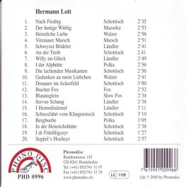 CD Historisch Orignalaufnahmen - Hermann Lott (1904-1992) CD Historisch Orignalaufnahmen - Hermann Lott (1904-1992)
