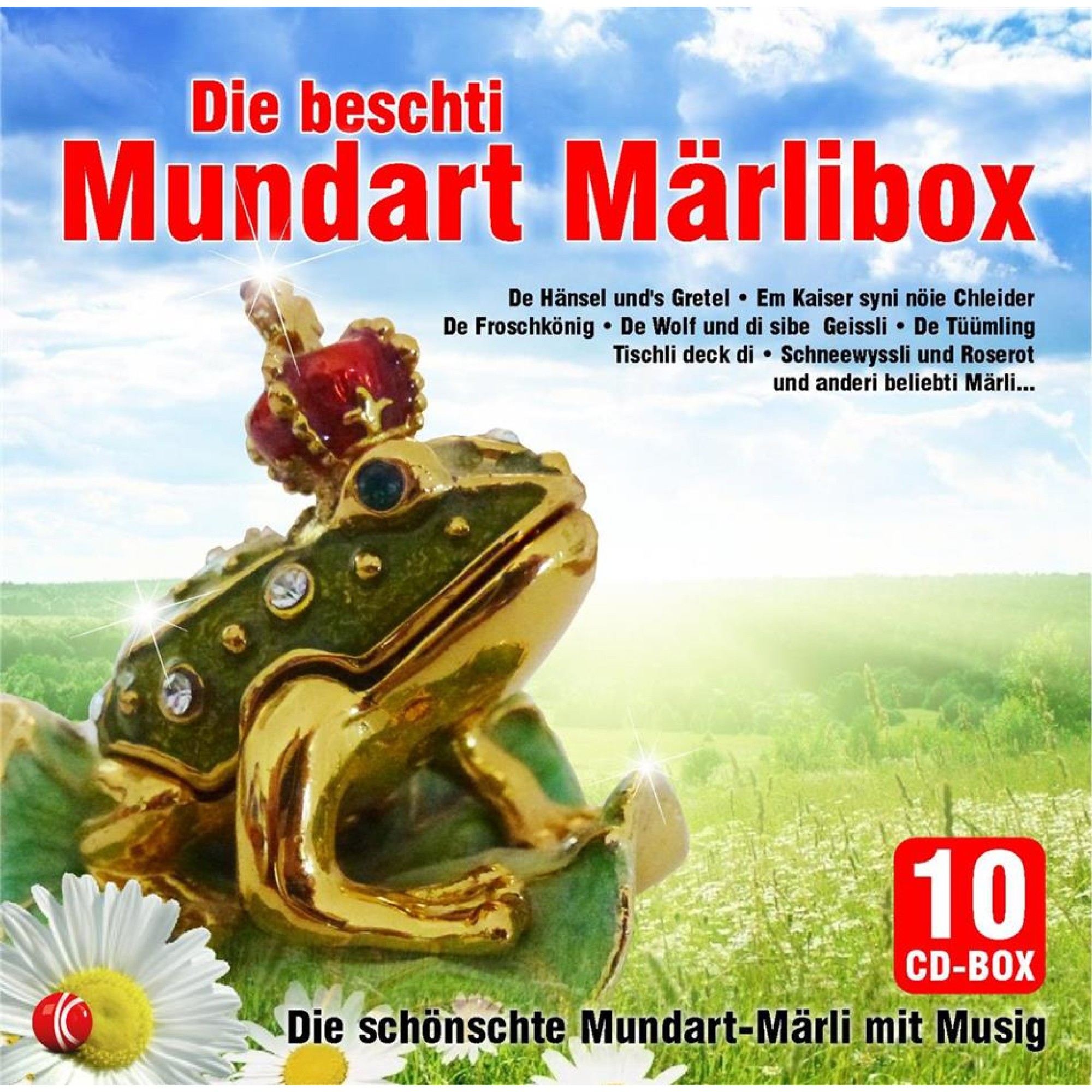 Occ. CD: Mundart Märlibox Die beschti 10 CD-Box Occ. CD: Mundart Märlibox Die beschti 10 CD-Box