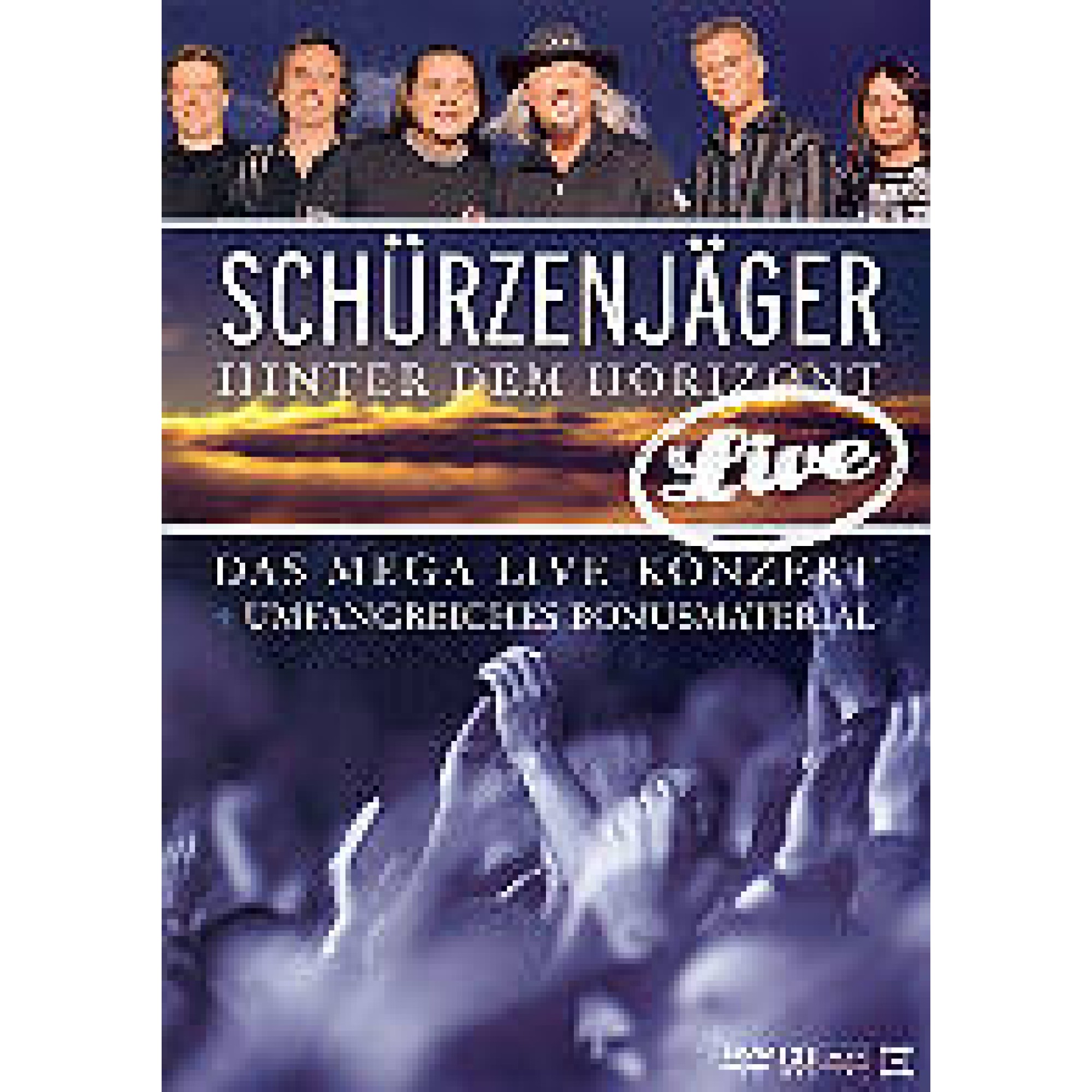 DVD Hinter dem Horizont, das mega Live-Konzert - Schürzenjäger DVD Hinter dem Horizont, das mega Live-Konzert - Schürzenjäger