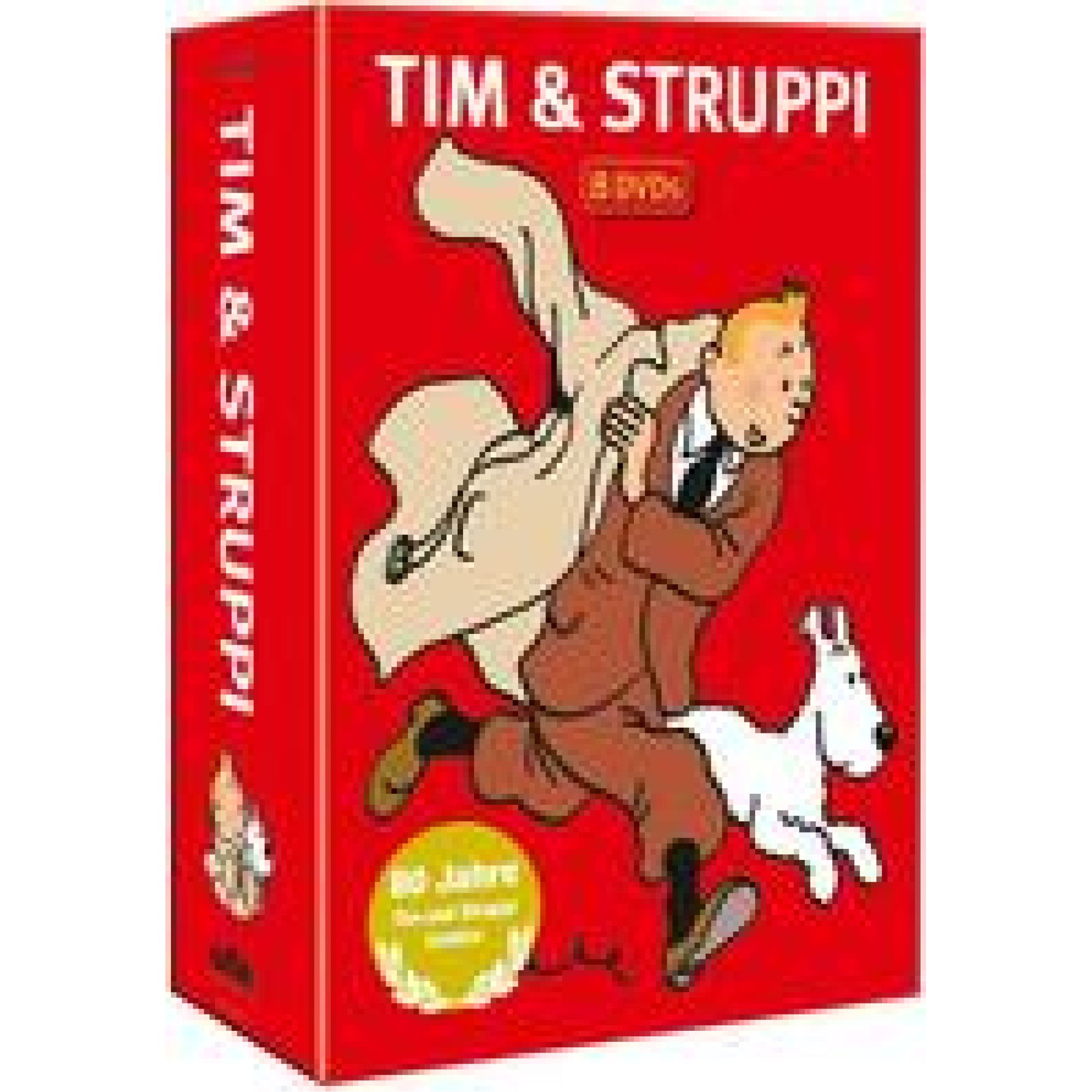 DVD Tim & Struppi - Jubiläums-Sonderedition (8 DVD's) DVD Tim & Struppi - Jubiläums-Sonderedition (8 DVD's)
