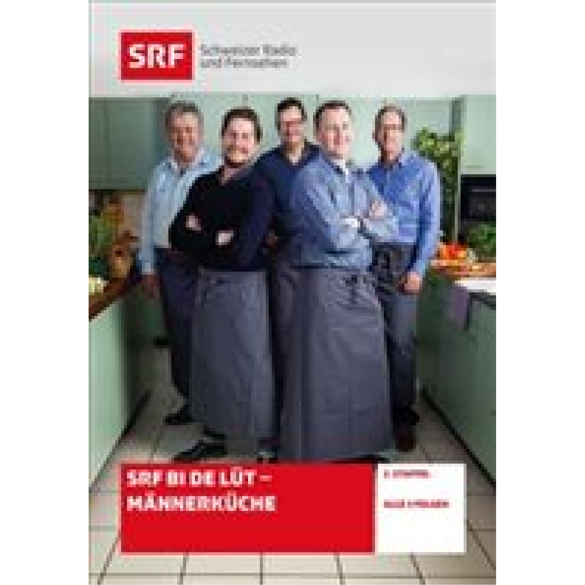 DVD SRF bi de Lüt - Männerküche Staffel 2 DVD SRF bi de Lüt - Männerküche Staffel 2