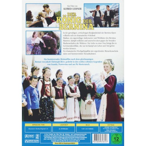 DVD Der König der Bernina (1957) - mit Heinrich Gretler