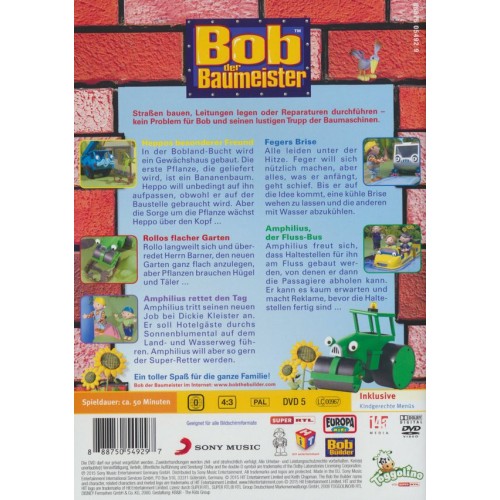 DVD Bob der Baumeister - Vol. 40 - Heppos Besonderer Freund
