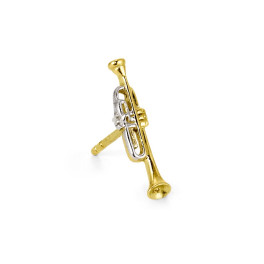 Ohrstecker 585/14 K Gelbgold Trompete