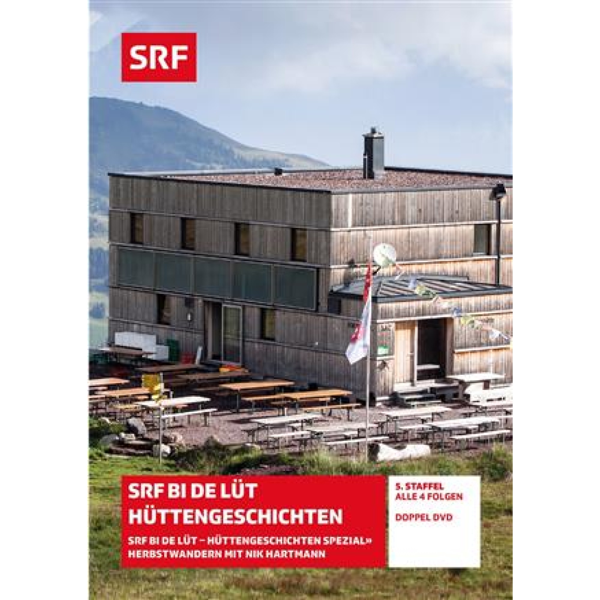 DVD Die Hüttengeschichten Staffel 5 - SRF bi de Lüt 2DVDs DVD Die Hüttengeschichten Staffel 5 - SRF bi de Lüt 2DVDs