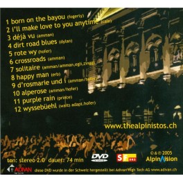 DVD The Alpinistos Live - Hanery Amman, Polo Hofer, Hank Shizzoe u.a. DVD The Alpinistos Live - Hanery Amman, Polo Hofer, Hank Shizzoe u.a.