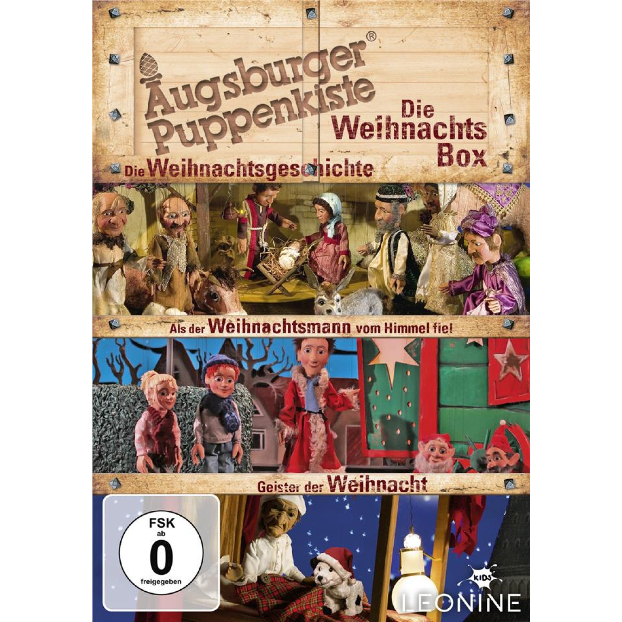 DVD Die Weihnachtsgeschichte-Box (3DVDs) - Augsburger Puppenkiste DVD Die Weihnachtsgeschichte-Box (3DVDs) - Augsburger Puppenkiste