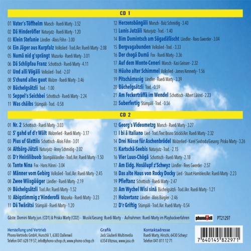CD Alles ä chle anderisch (2CD) - Ruedi Marty (Neuauflage)