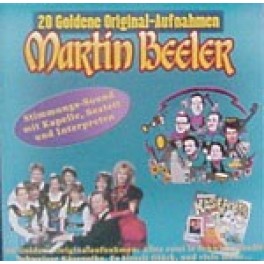 CD Martin Beeler Neu! 20 Goldene Originalaufnahmen