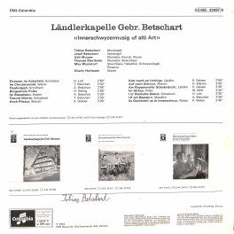 CD LK Gebr. Betschart - Innerschwyzermusig uf alti Art - 1973