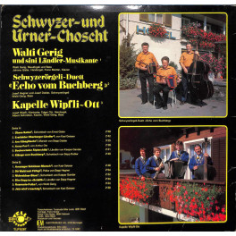 CD Walti Gerig, Echo vom Buchberg, Wipfli-Ott - Schwyzer- und Urner-Choscht