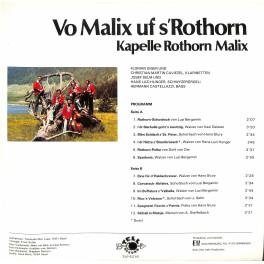 CD Kapelle Rothorn Malix - Vo Malix uf s'Rothorn