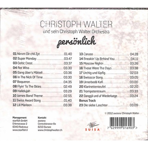 CD Christoph Walter - persönlich