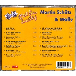 CD Martin Schütz & Wally - C'est bien luschtig