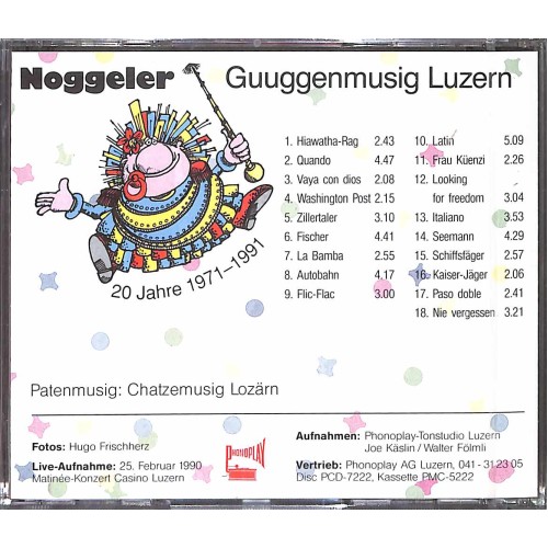 CD Guggenmusig Noggeler - in concert