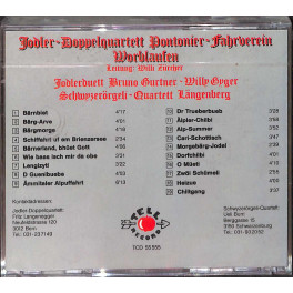 CD 75 Jahre Jodler-Doppelquartett Pontonier-Fahrverein Worblaufen