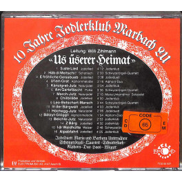 CD 10 Jahre Jodlerklub Marbach LU - Us üserer Heimat
