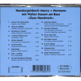 CD-Kopie: Handorgelduett Marco + Hermann - Üses Handwerk
