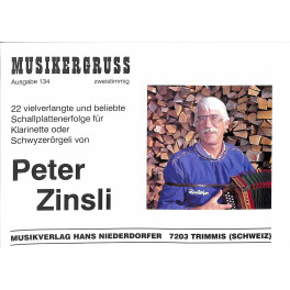 Sonderangebot: Noten Musikergruss 134 Peter Zinsli (zweistimmig)