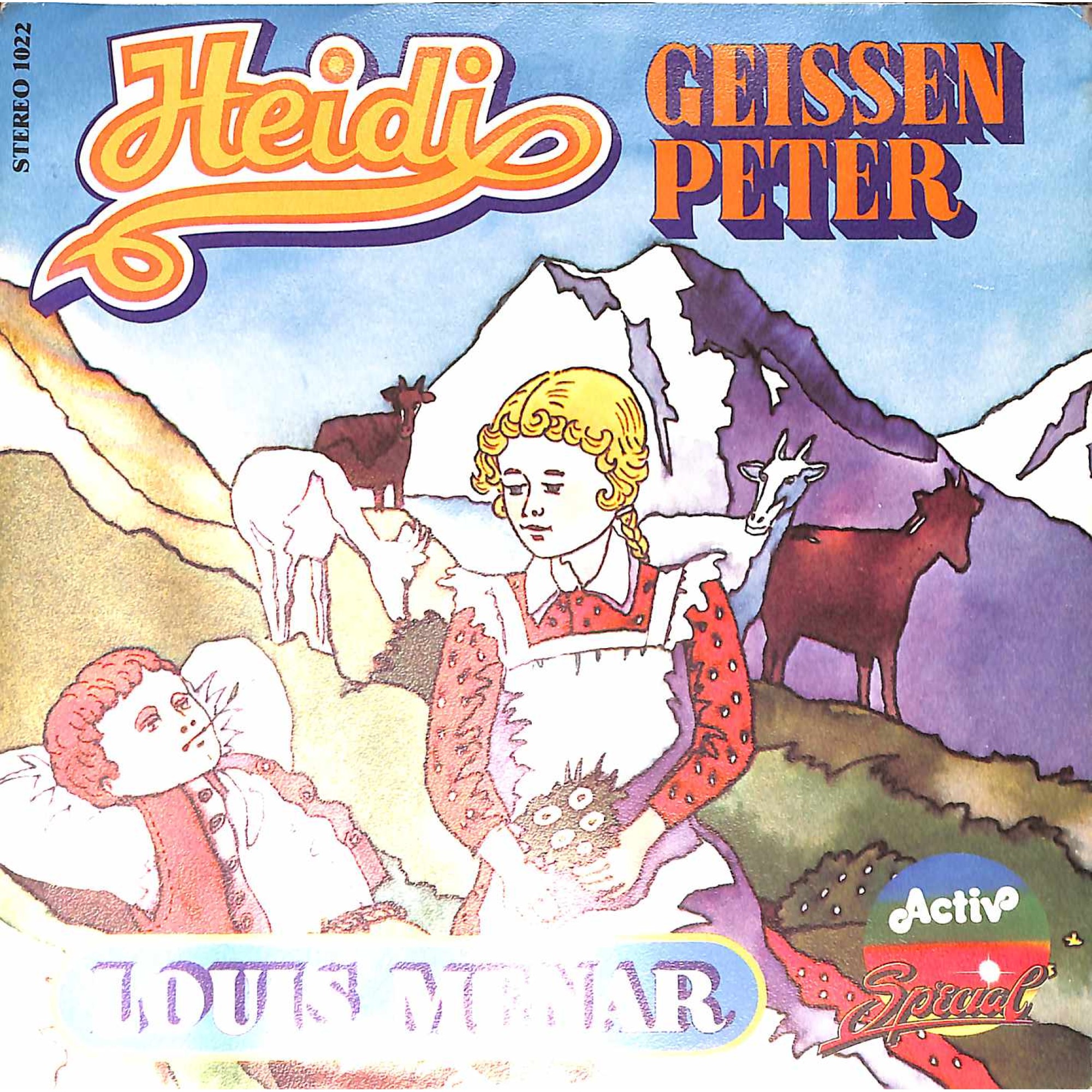 Occ. Single Vinyl: Louis Menar - Heidi + Geissenpeter Occ. Single Vinyl: Louis Menar - Heidi + Geissenpeter