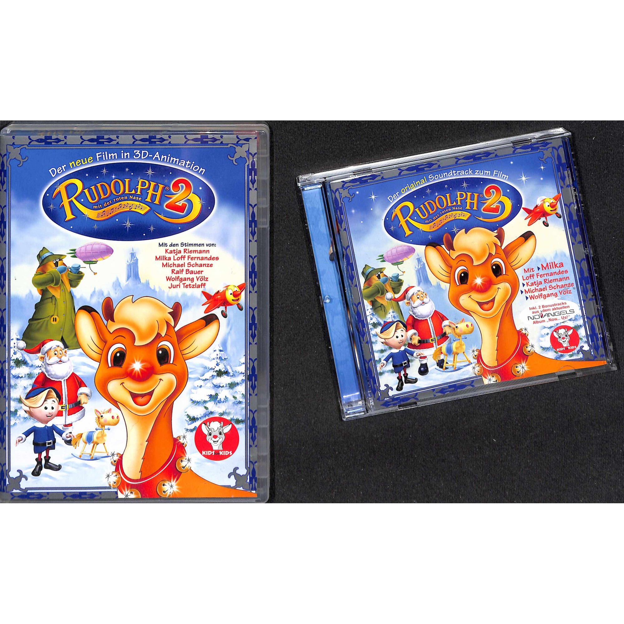 DVD Rudolph mit der roten Nase 2 - Schweizerdeutsch + CD original Soundtrack DVD Rudolph mit der roten Nase 2 - Schweizerdeutsch + CD original Soundtrack