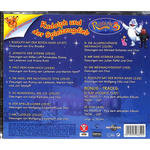 DVD Rudolph mit der roten Nase 2 - Schweizerdeutsch + CD original Soundtrack