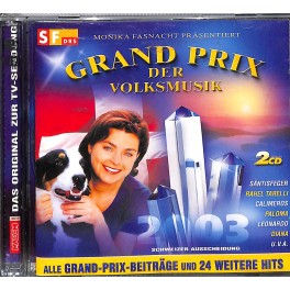 Occ. CD Grand Prix der Volksmusik - 2003 - Alle Grand-Prix-Beiträge  2CDs