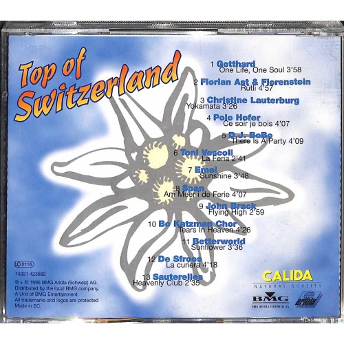 Occ. CD Top of Switzerland - Gotthard, Polo, Span, Toni Vescoli etc.