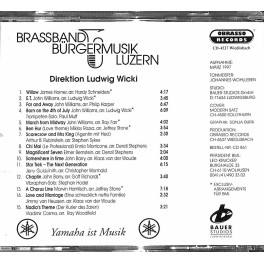 Occ. CD Brassband Bürgermusik Luzern - Brass Cinema 3 Occ. CD Brassband Bürgermusik Luzern - Brass Cinema 3