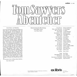 Occ.-LP Vinyl: Tom Sawyers Abenteuer - Schweizerdeutsch mit Hans Gmür, Ursula Schäppi, Ueli Beck uva. 2LPs Occ.-LP Vinyl: Tom Sawyers Abenteuer - Schweizerdeutsch mit Hans Gmür, Ursula Schäppi, Ueli Beck uva. 2LPs