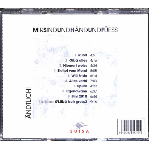 Occ. CD MirSindUndHändUndFüess - Ändtlich!