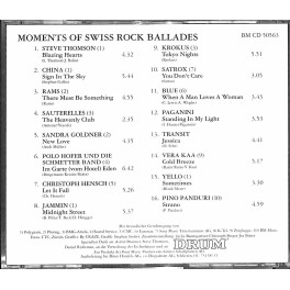 Occ CD Moments of Swiss Rock Ballades - diverse