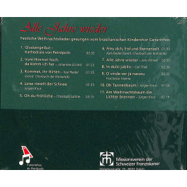 CD Festliche Weihnachtslieder - brasilianischer Kinderchor Canarinhos