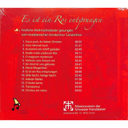 CD Es ist ein Ros entsprungen - Brasilianischer Kinderchor Canarinhos