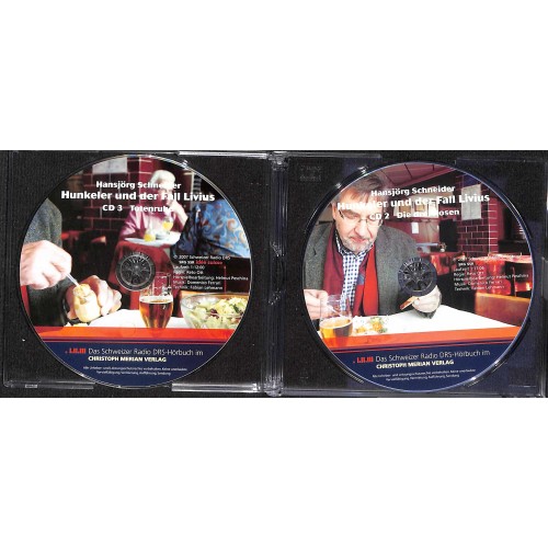 Occ. CD Hunkeler und der Fall Livius - 3 CDs    DRS-Hörbuch