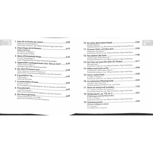 Occ. CD Singt mit! - 4CD-Box mit Schweizer und deutschen Liedern