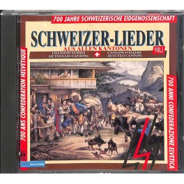 Occ. CD Schweizer Lieder aus allen Kantonen - diverse  700 Jahre Feier