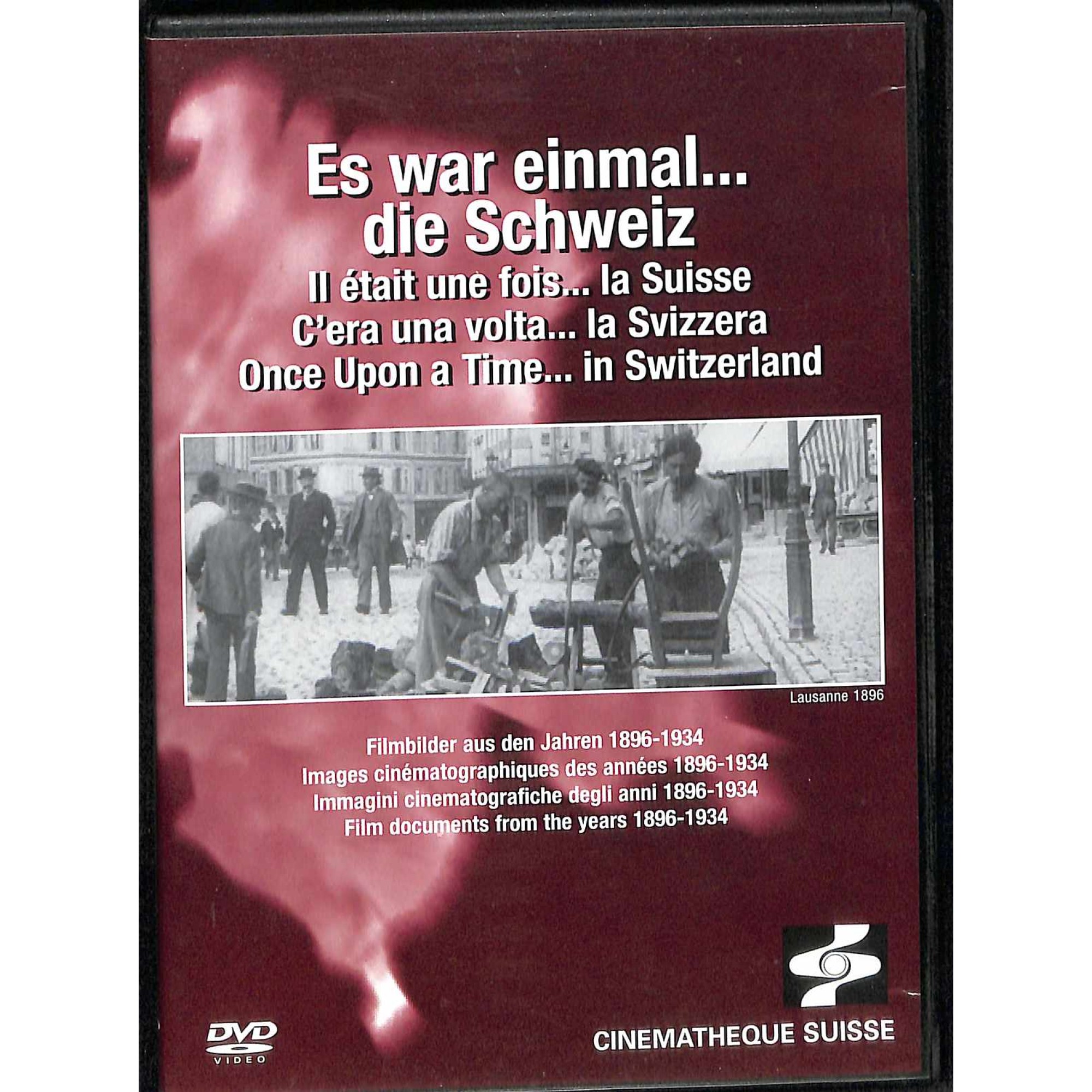 Occ. DVD Es war einmal die Schweiz - Filmbilder aus den Jahren 1896-1934 Occ. DVD Es war einmal die Schweiz - Filmbilder aus den Jahren 1896-1934