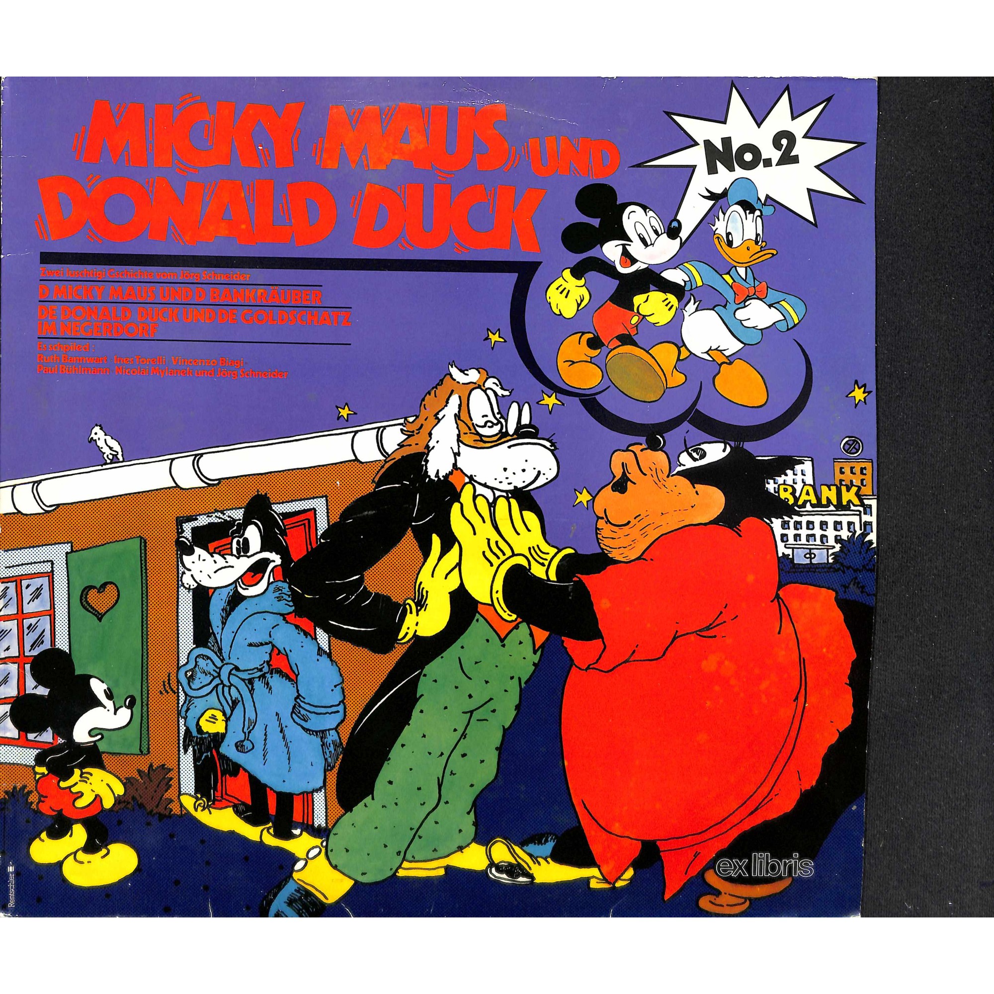 Occ.-LP Vinyl: Micky Maus Donald Duck No. 2 - Schwiizerdütsch Occ.-LP Vinyl: Micky Maus Donald Duck No. 2 - Schwiizerdütsch