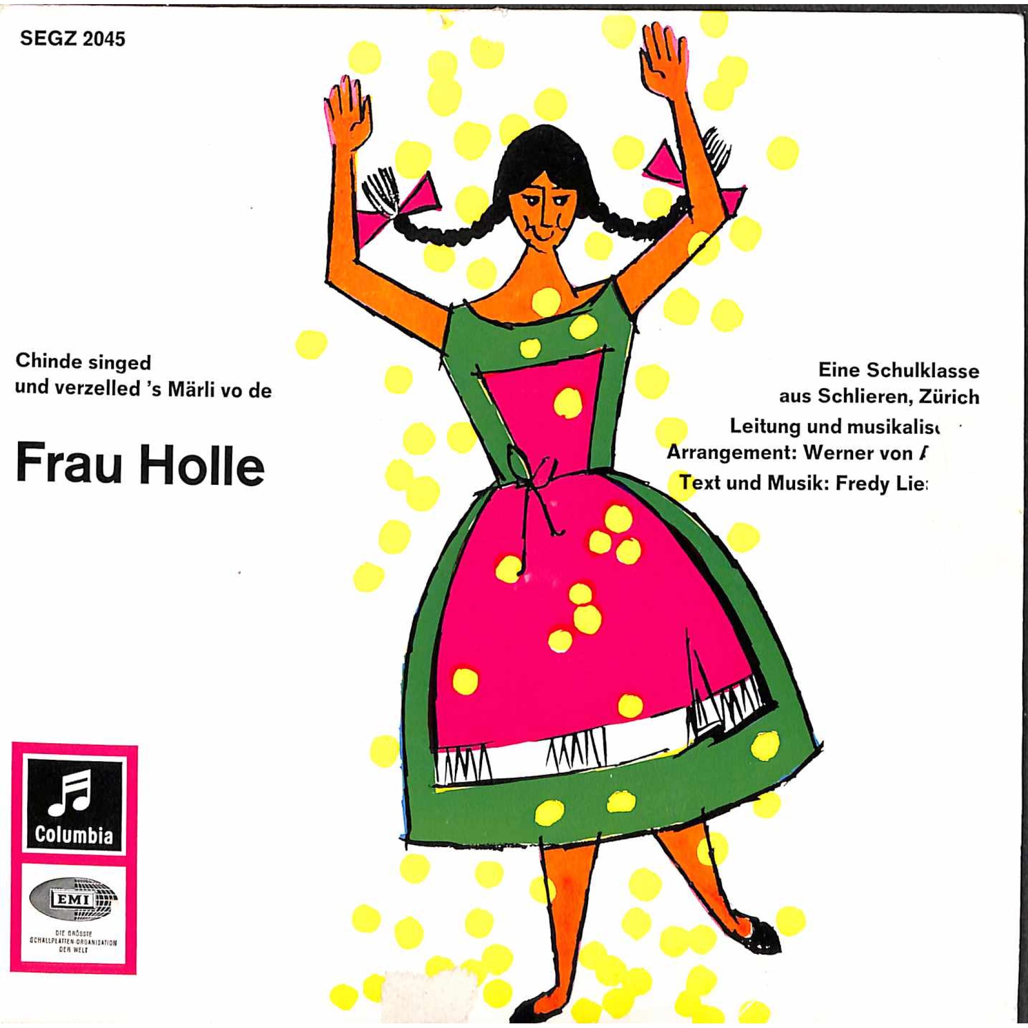 CD-Kopie von Vinyl: Frau Holle - Fredy Lienhard und Schulklasse Schlieren CD-Kopie von Vinyl: Frau Holle - Fredy Lienhard und Schulklasse Schlieren