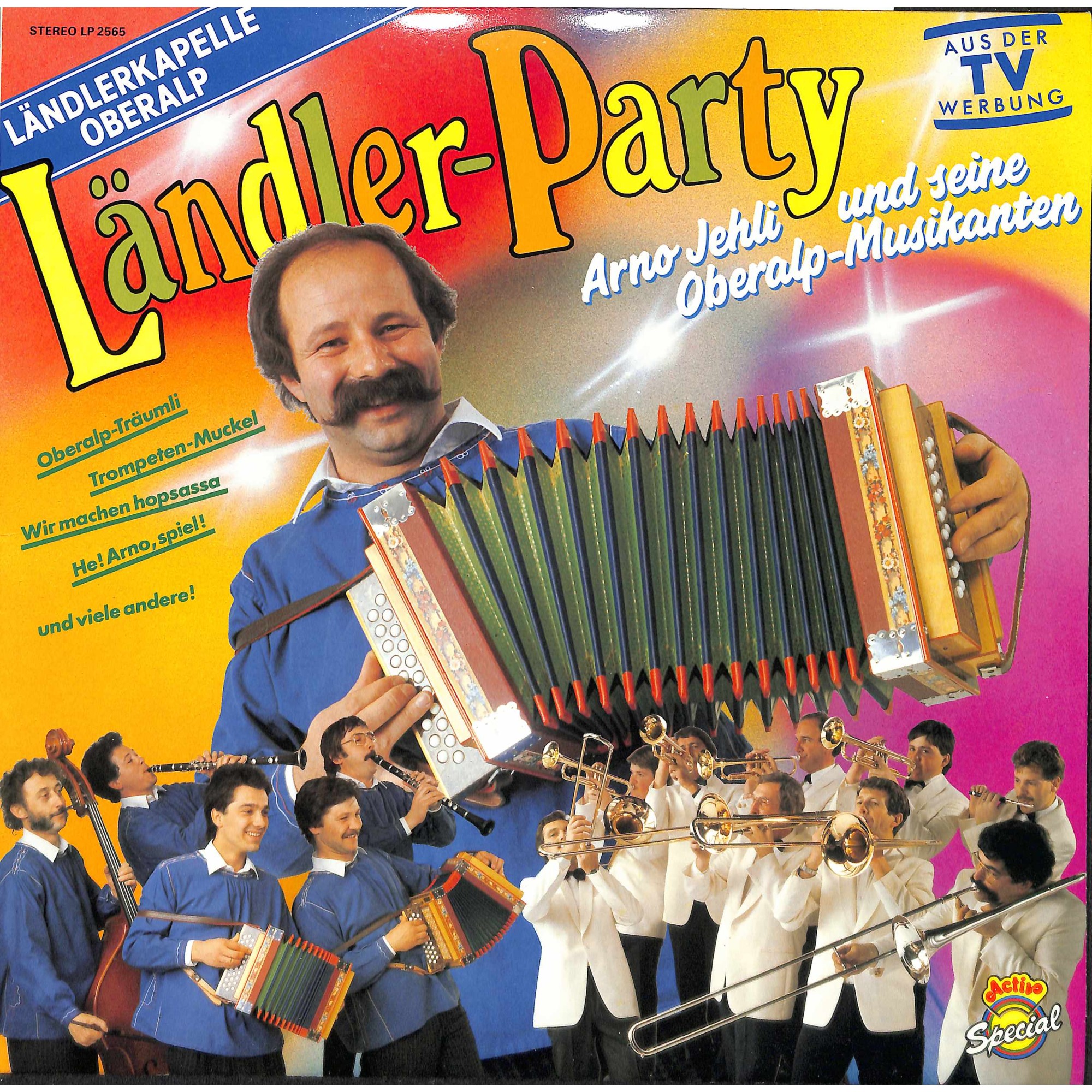 CD-Kopie von Vinyl: Arno Jehli und seine Oberalp-Musikanten - Ländler-Party - 1986 CD-Kopie von Vinyl: Arno Jehli und seine Oberalp-Musikanten - Ländler-Party - 1986