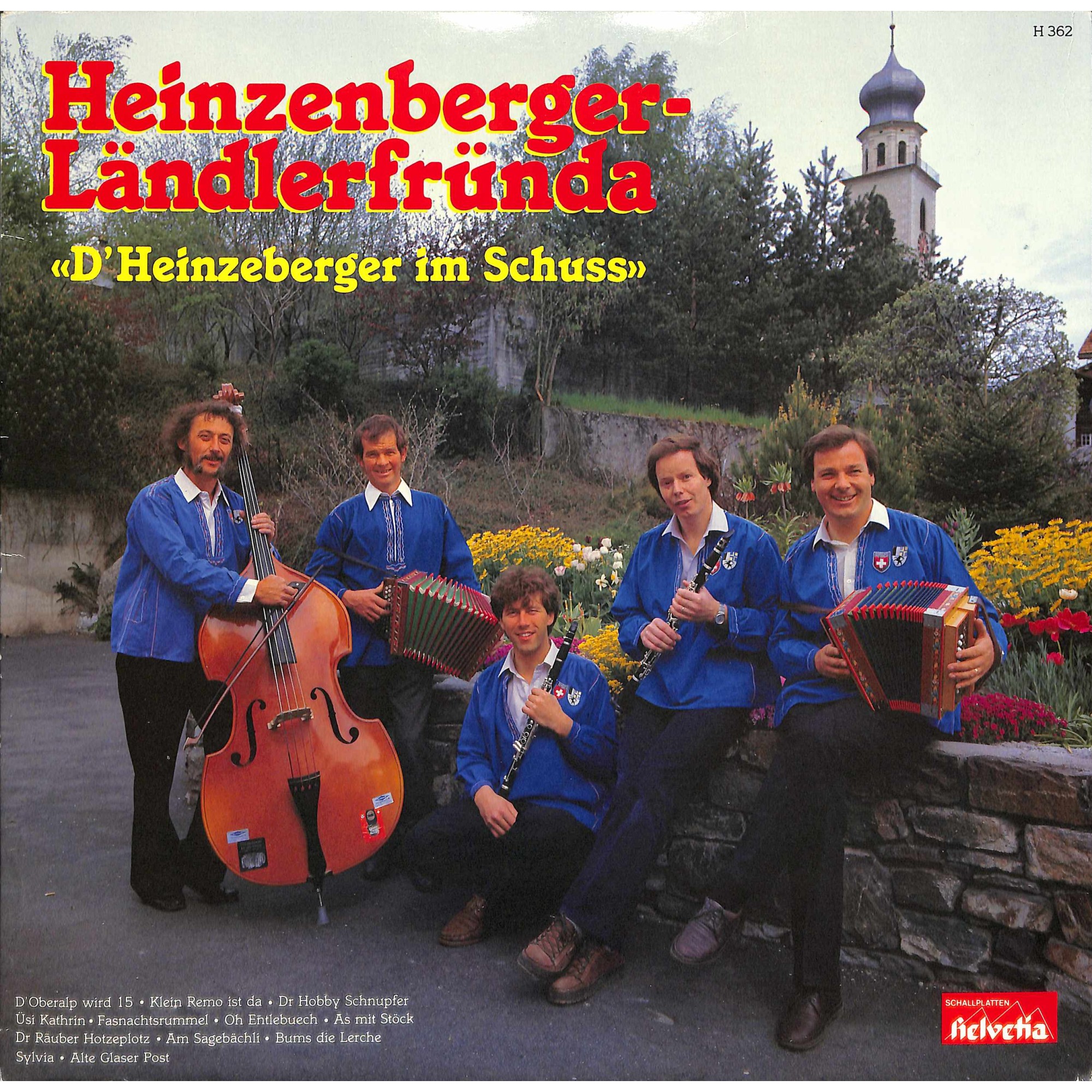 CD-Kopie von Vinyl: Heinzenberger-Ländlerfründa - D'Heinzeberger im Schuss - 1985 CD-Kopie von Vinyl: Heinzenberger-Ländlerfründa - D'Heinzeberger im Schuss - 1985