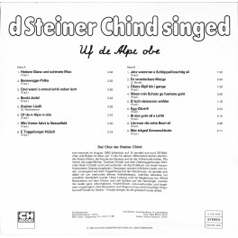CD-Kopie von Vinyl: d Steiner Chind singed - Uf de Alpe obe - 1984