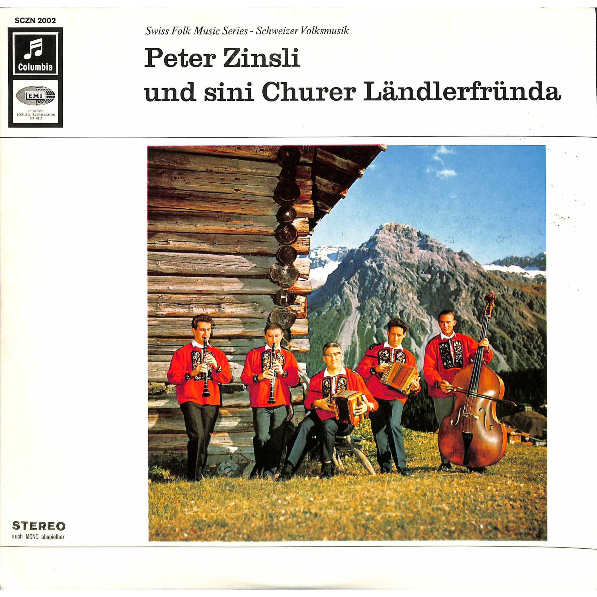 CD-Kopie von Vinyl: Peter Zinsli und sini Churer Ländlerfründa - SCZN2002 CD-Kopie von Vinyl: Peter Zinsli und sini Churer Ländlerfründa - SCZN2002