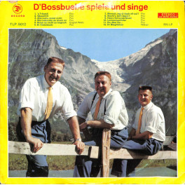 CD-Kopie von Vinyl: D'Bossbuebe spiele und singe